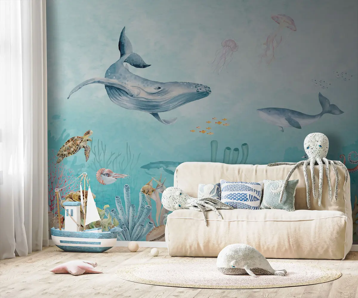 wall murals Prijatelji okeana u95446
