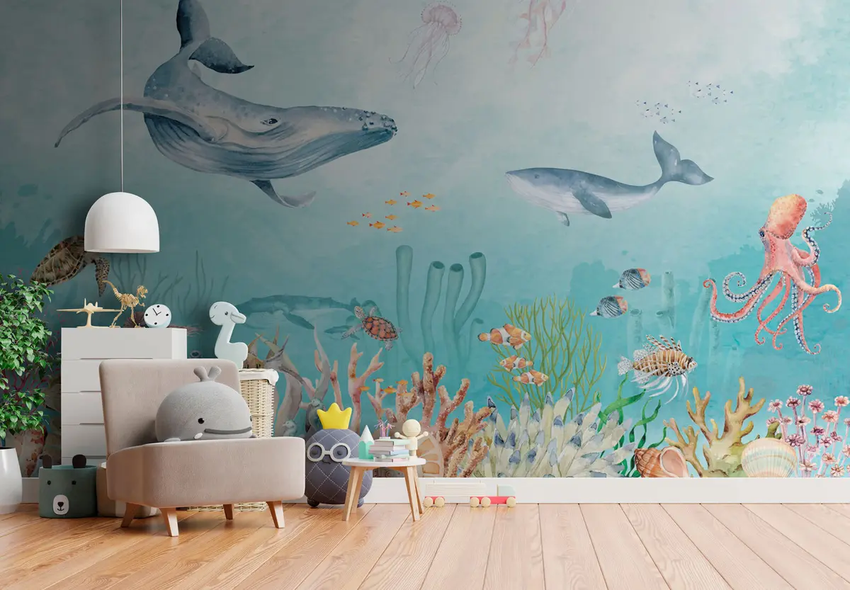 wall murals Prijatelji okeana u95446