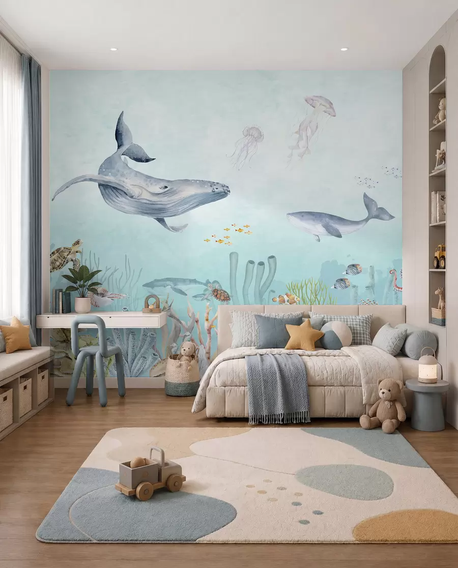 wall murals Prijatelji okeana u95446