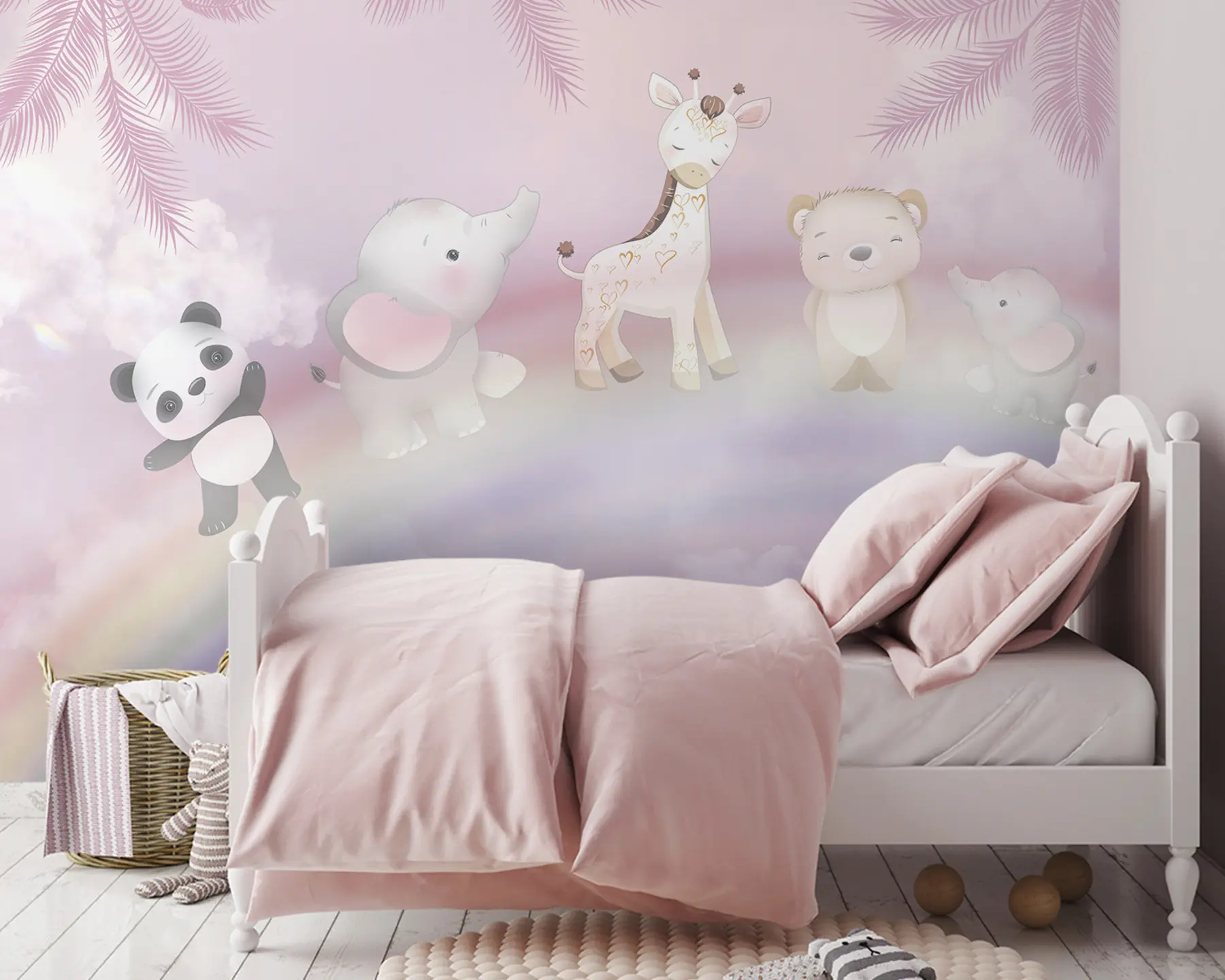 wall murals Животиње на дуги u95382
