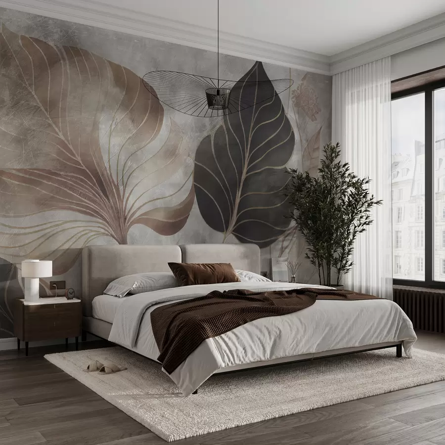 wall murals Разноликост листова u95644