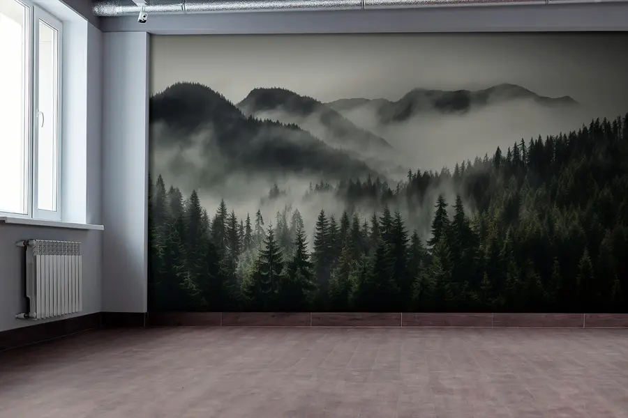 wall murals Планински пејзаж и мир u96027
