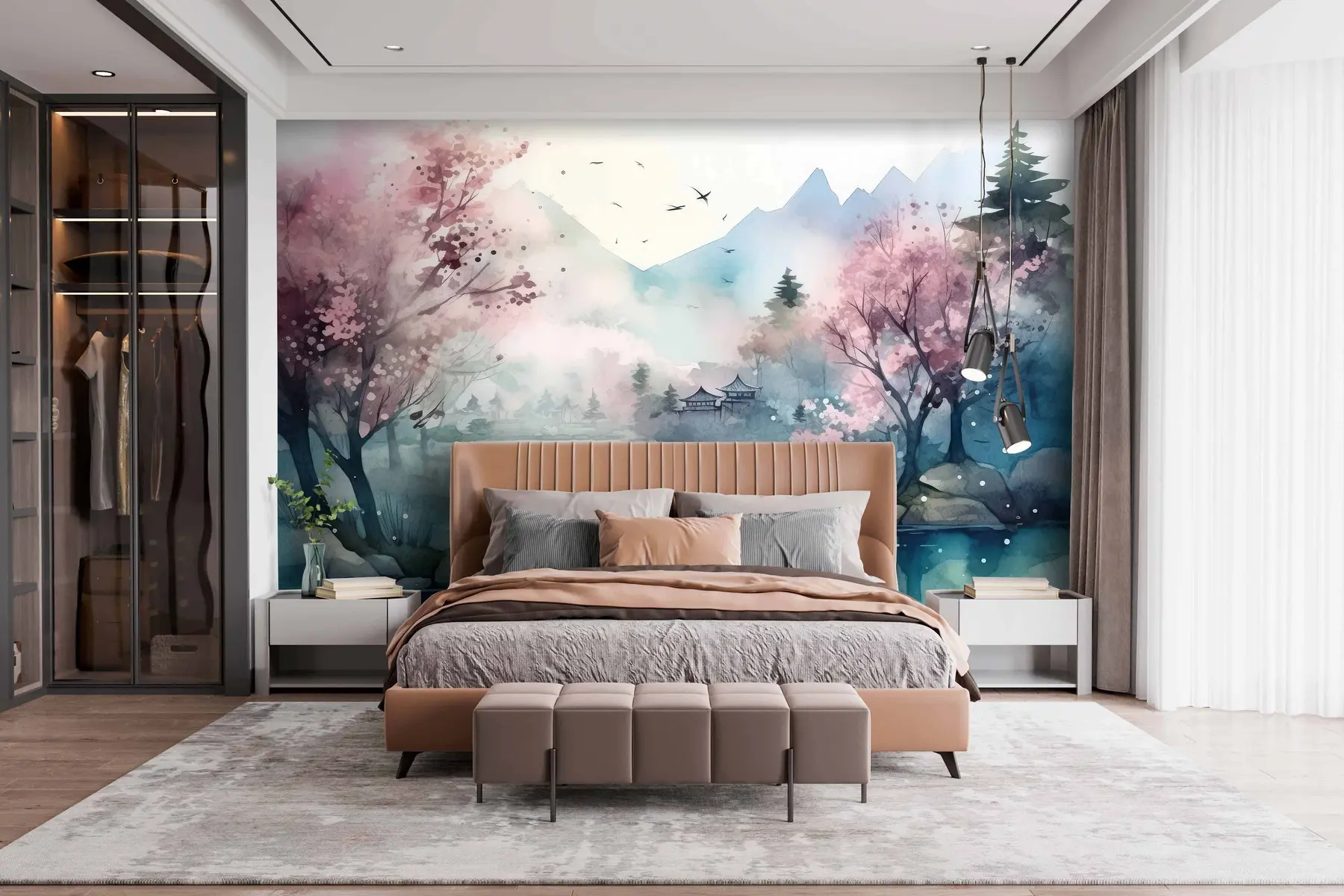 wall murals Планински пејзаж Баи u96039