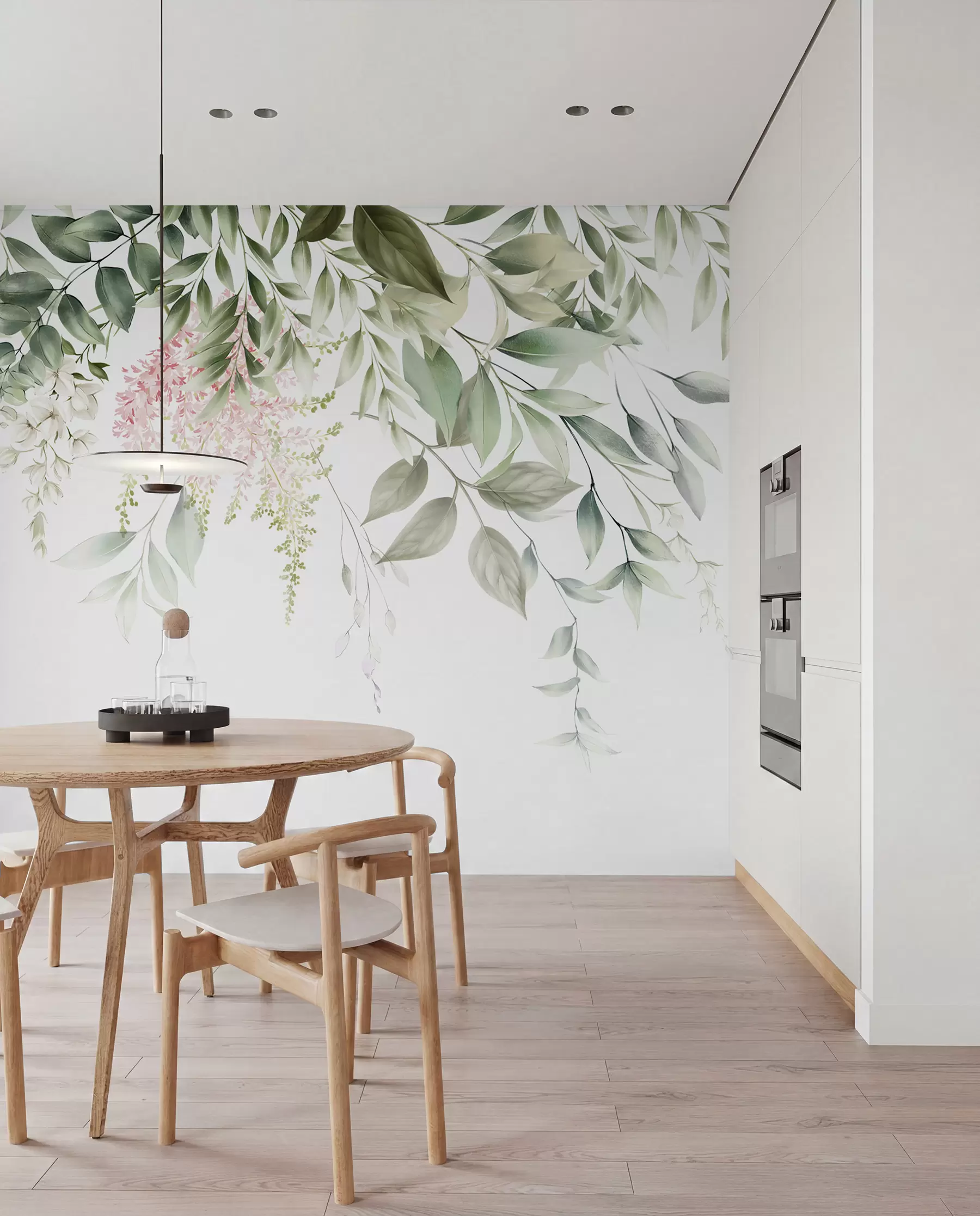 wall murals Viseći vrt u proljeće u95923