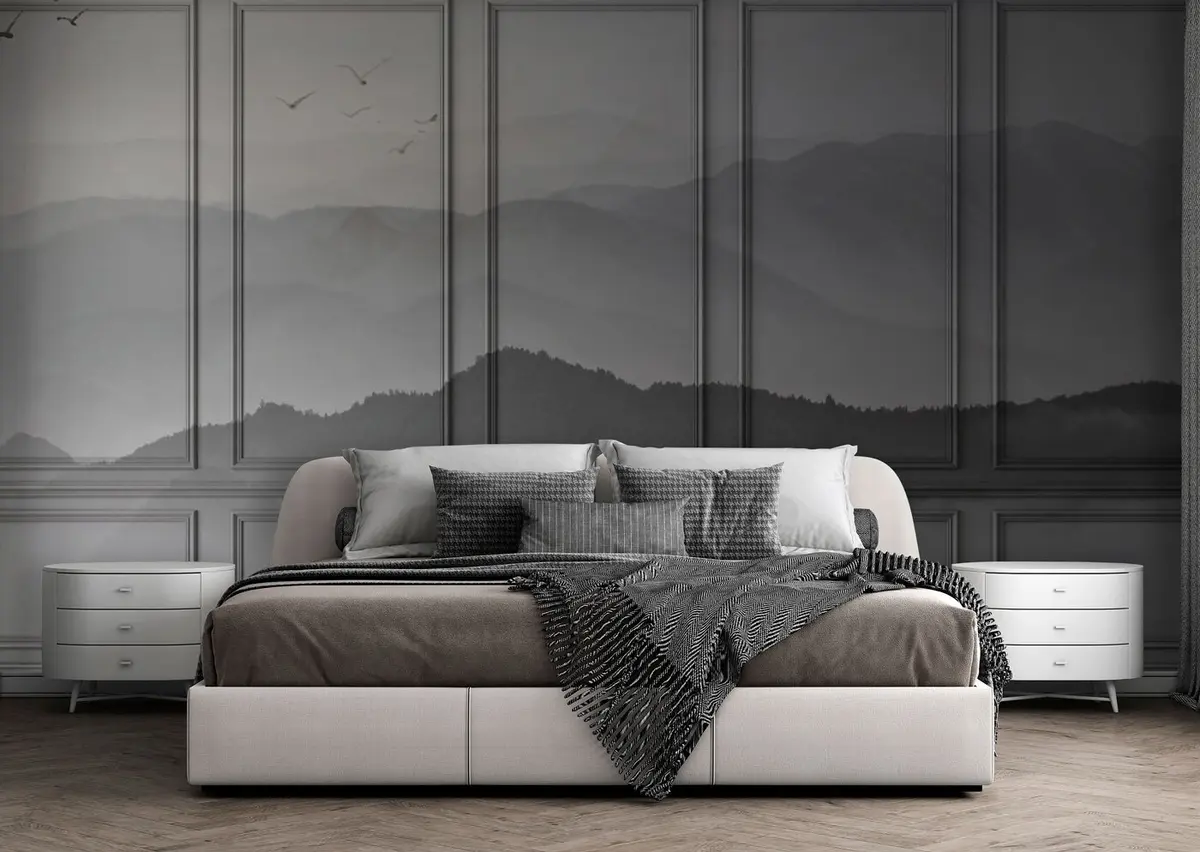 wall murals Греат Азијске планине на класичним плочама u96154