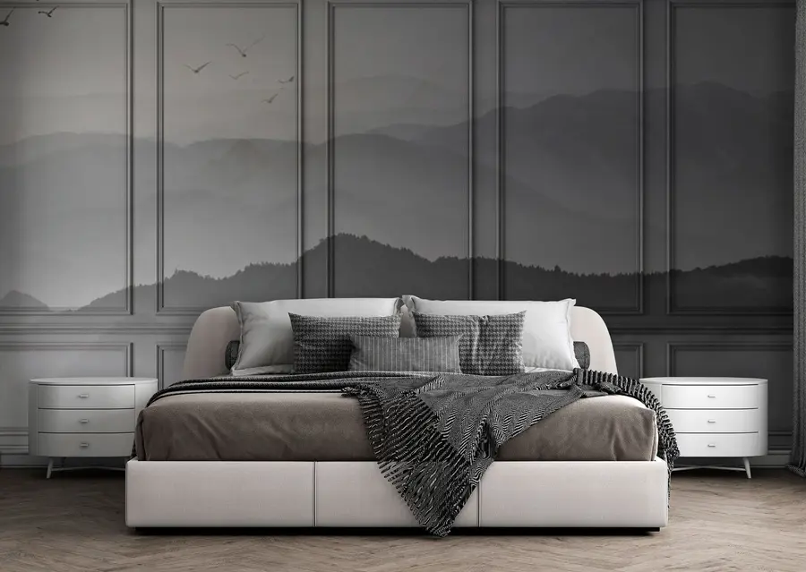 wall murals Греат Азијске планине на класичним плочама u96154