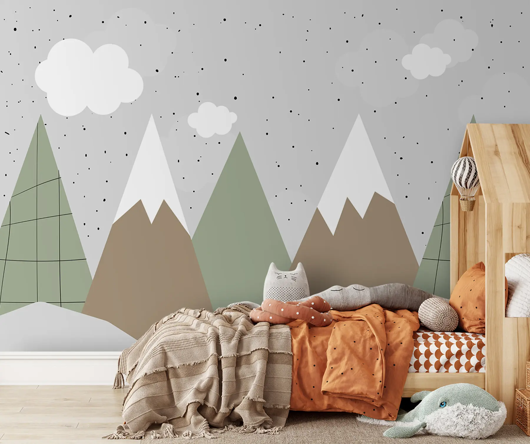 wall murals Планине и облаци u96298