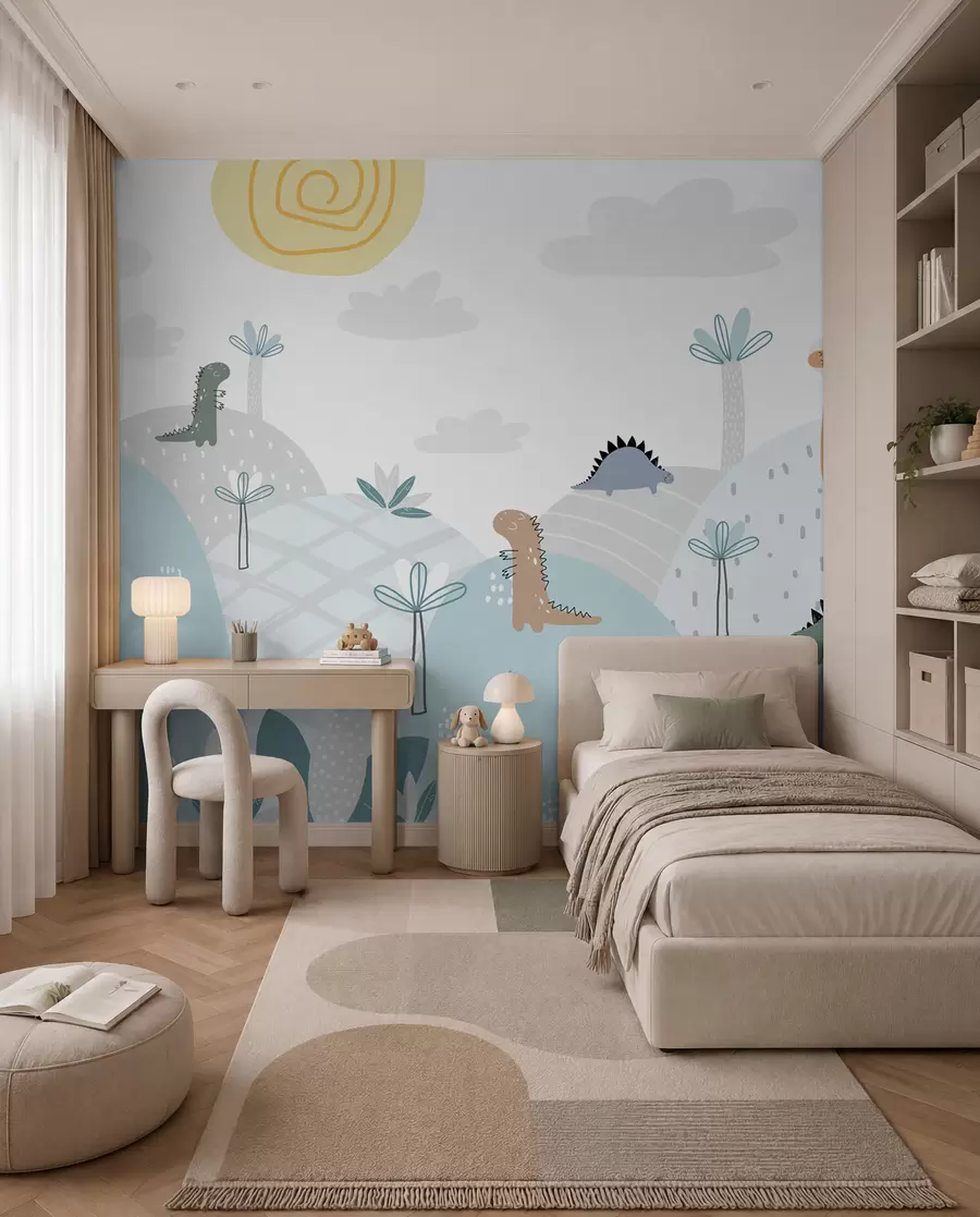 wall murals свет диносаура u96460