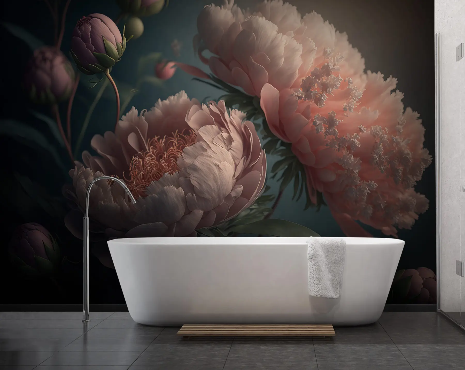 wall murals Цвеће за сумрак u96633