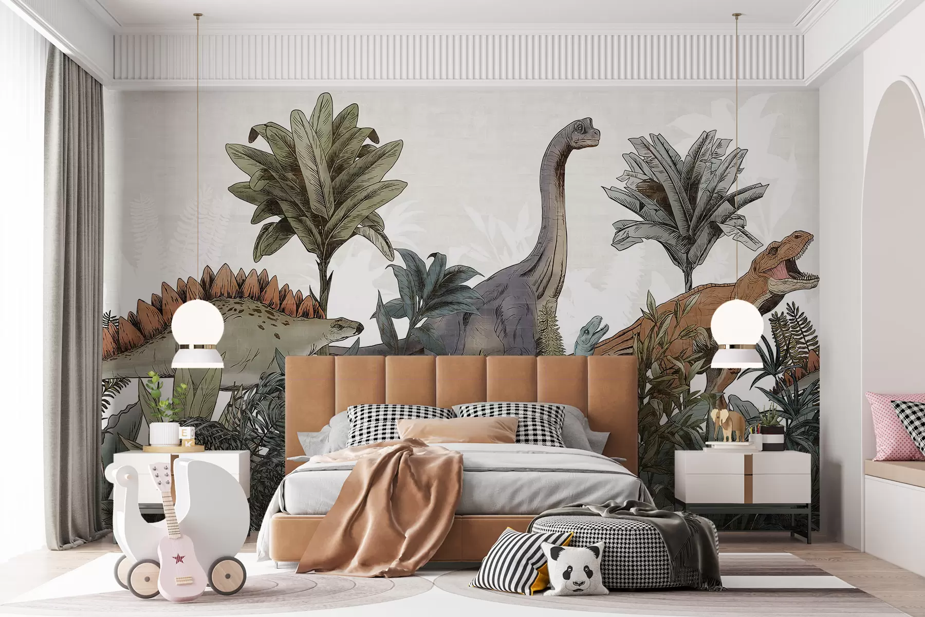 wall murals Парк великих диносауруса u96938