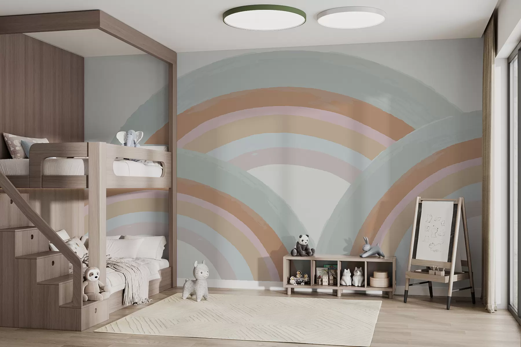 wall murals Сликана пастел Раинбов u96757