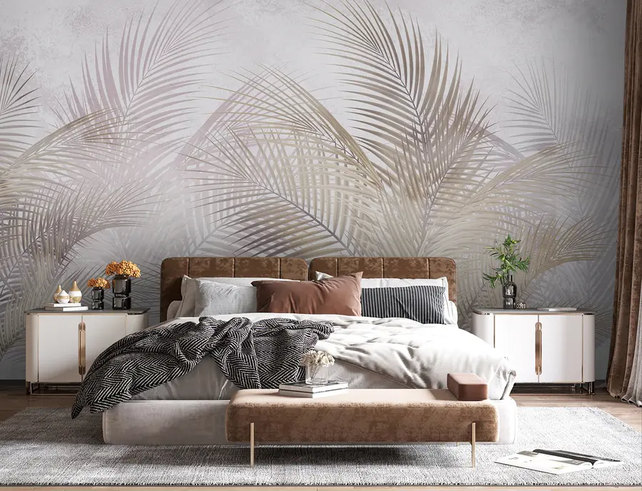wall murals Тропска стабла и лишће u96860