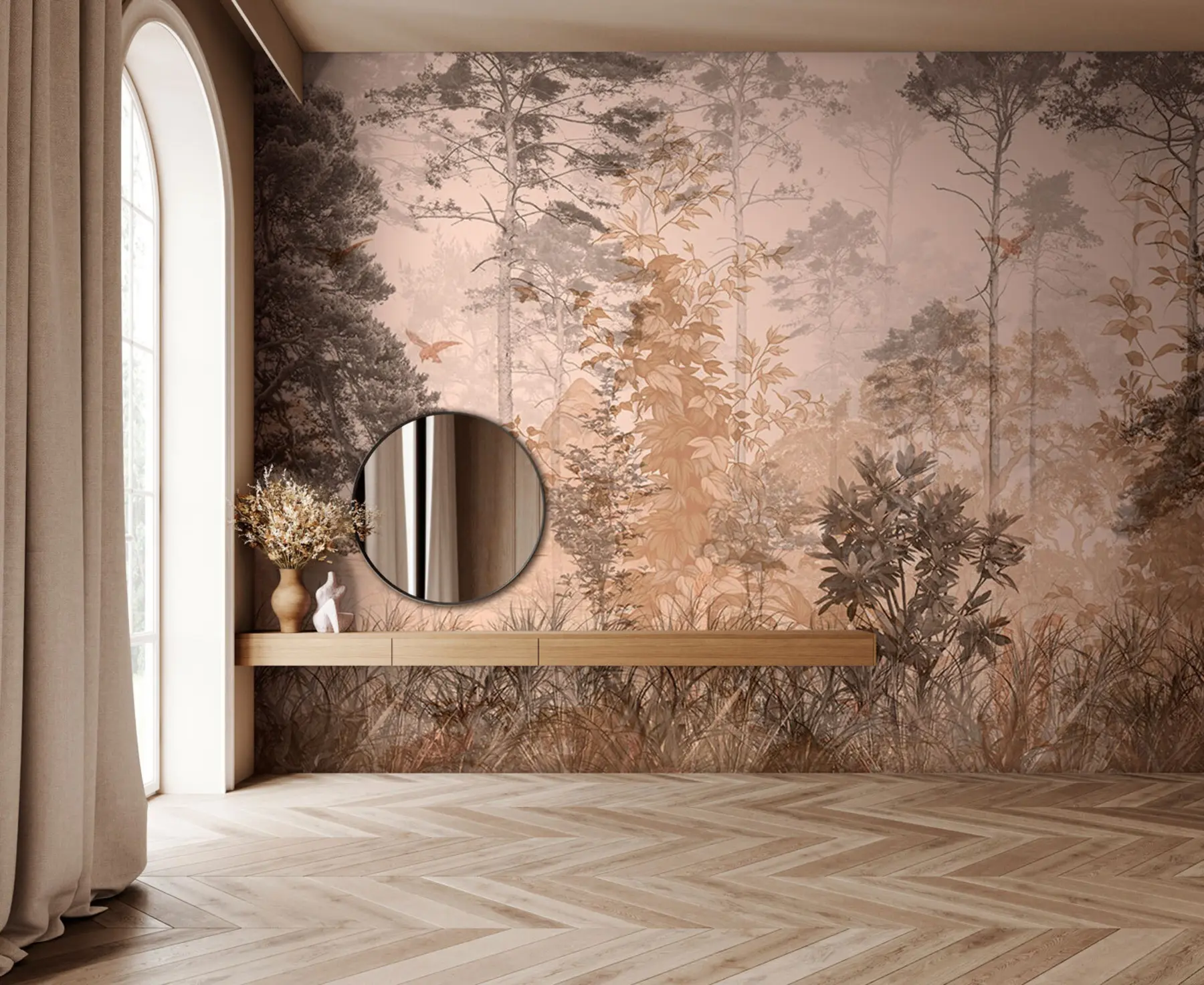 wall murals Грунге Форест u97057