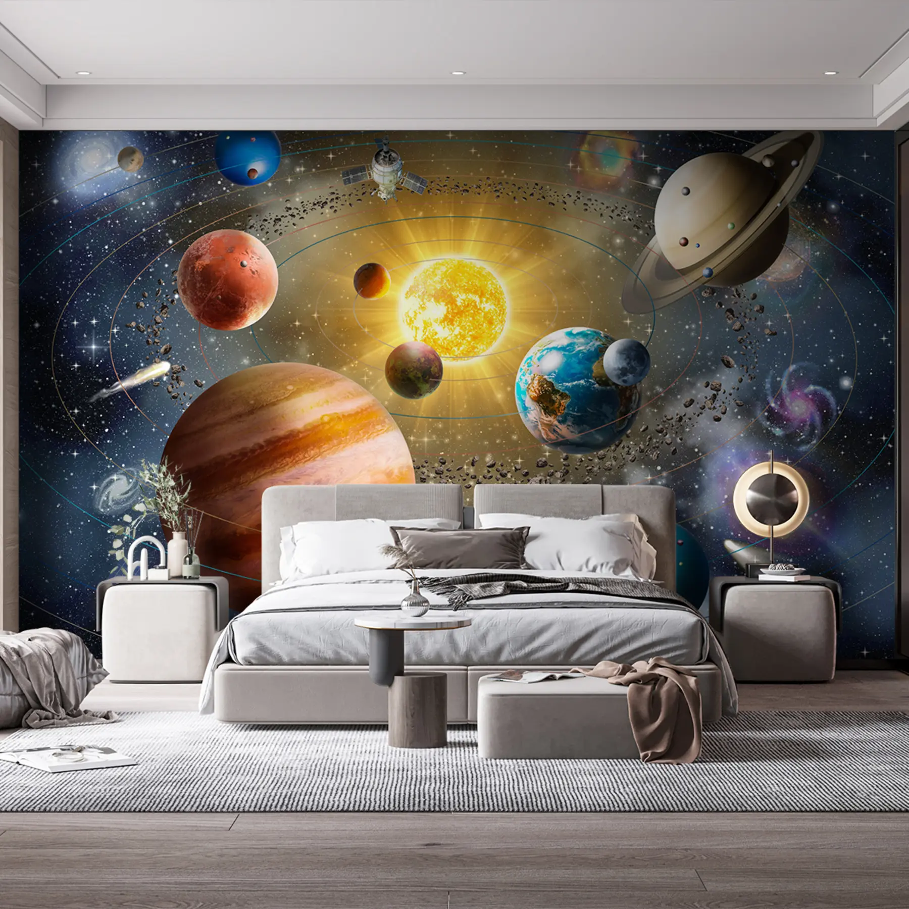 wall murals Очаравајући простор, соларни систем u97222