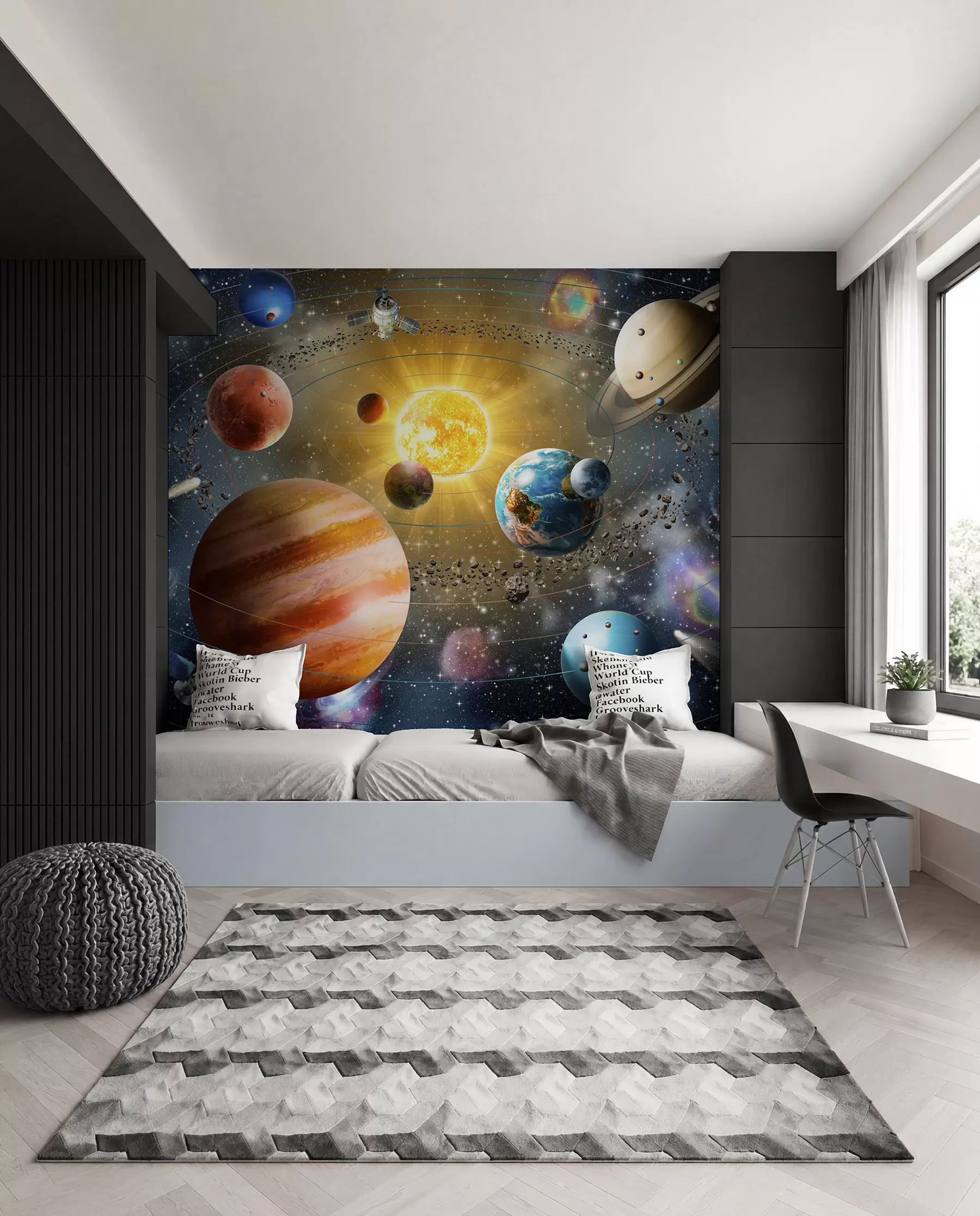wall murals Putovanje među planetama u97222