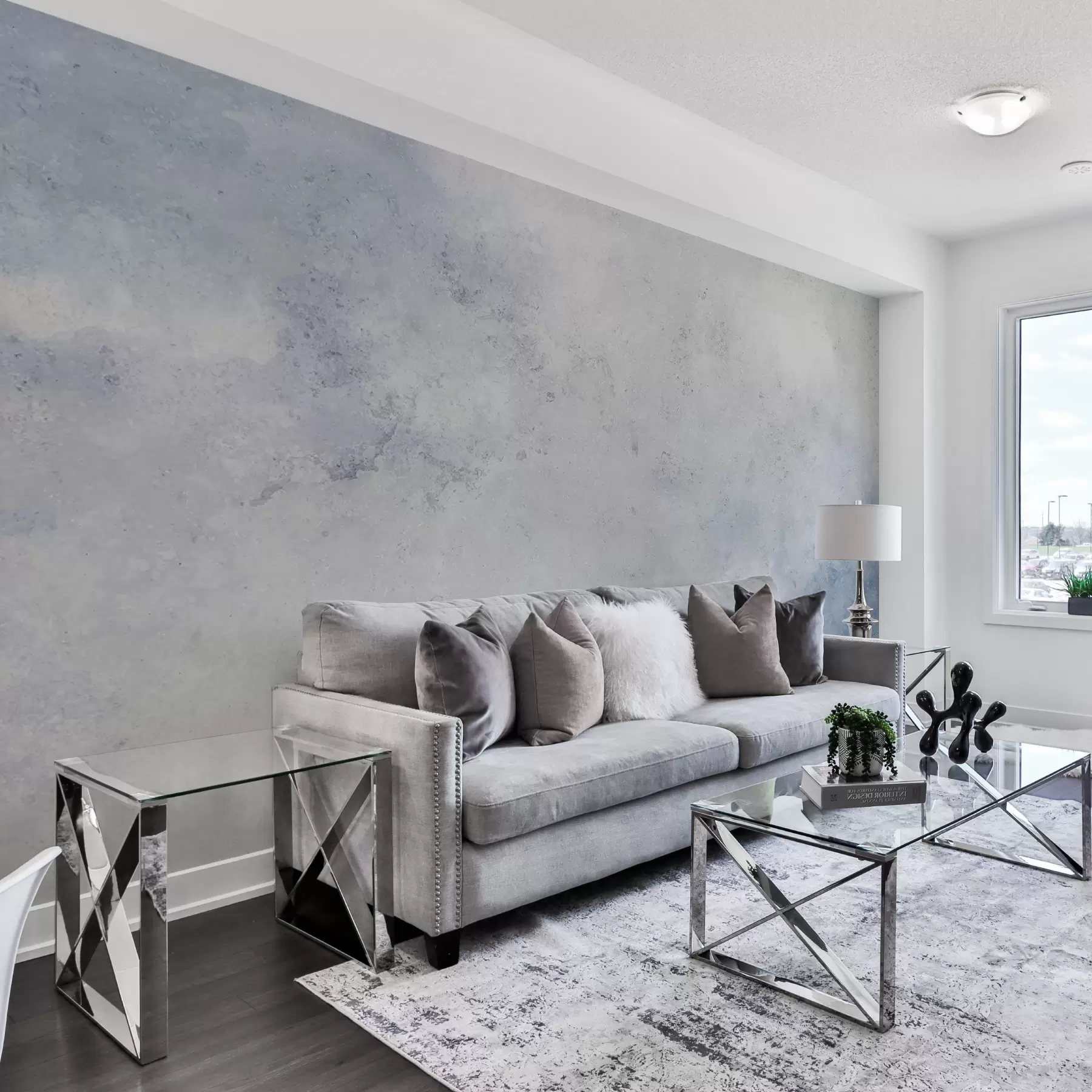 wall murals Сиво-плави бетон u97225