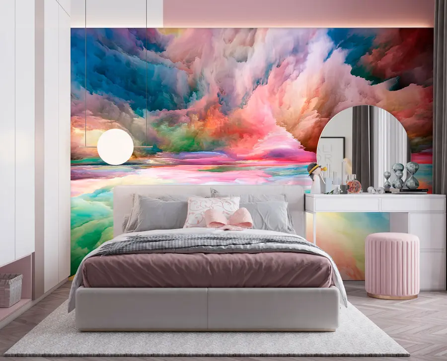 wall murals Шарена земља снова u97019