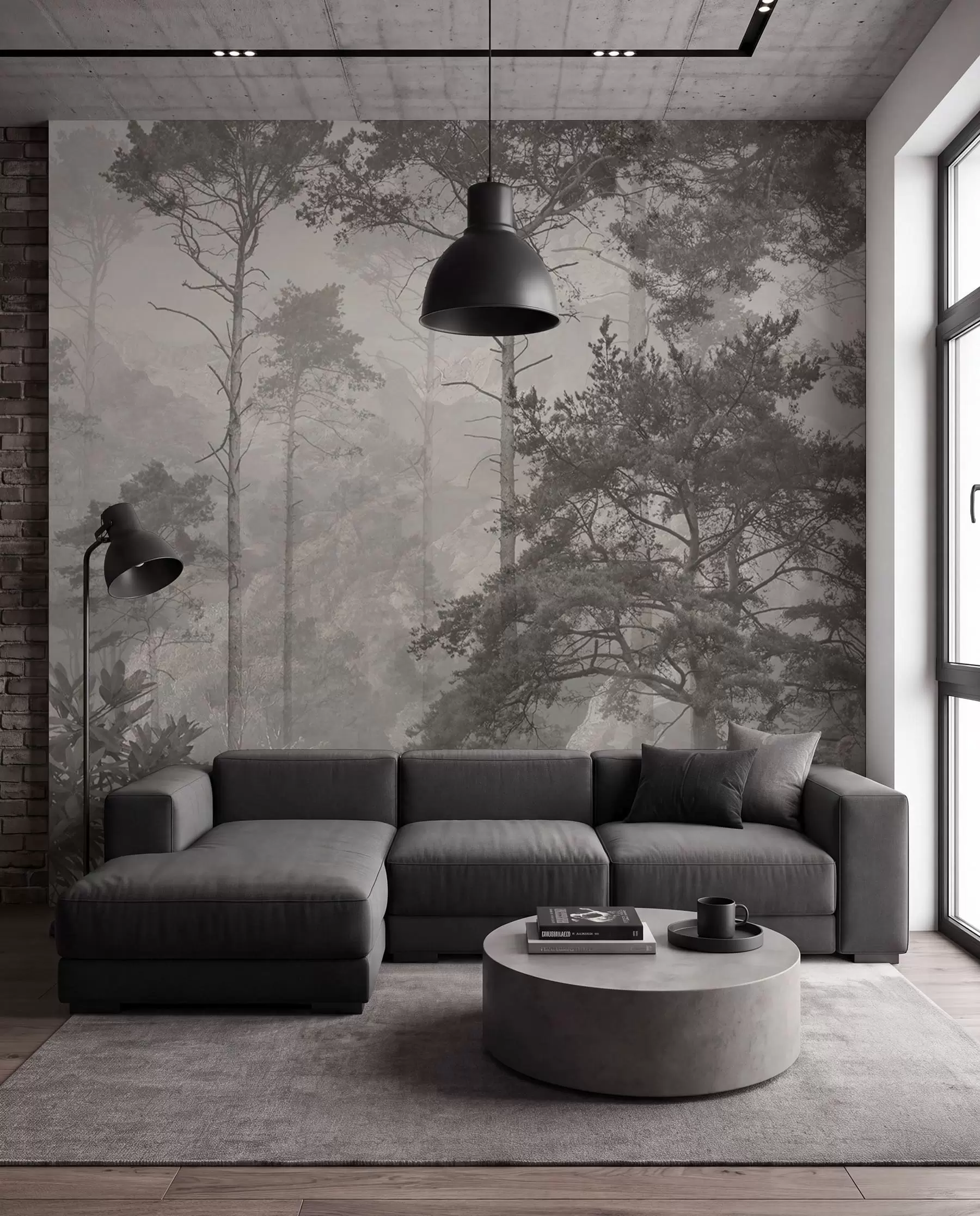 wall murals Šumski veo u97190