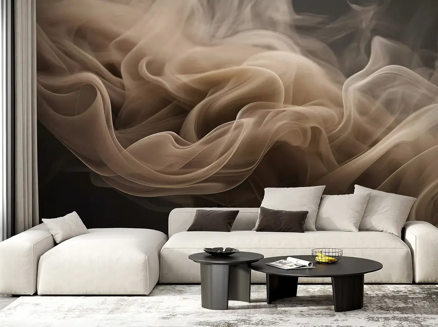 wall murals Апстрактни таласи дима u96591