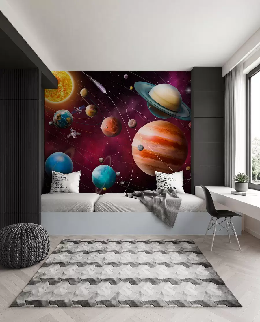 wall murals Свемирски објекти Сунчевог система u97423