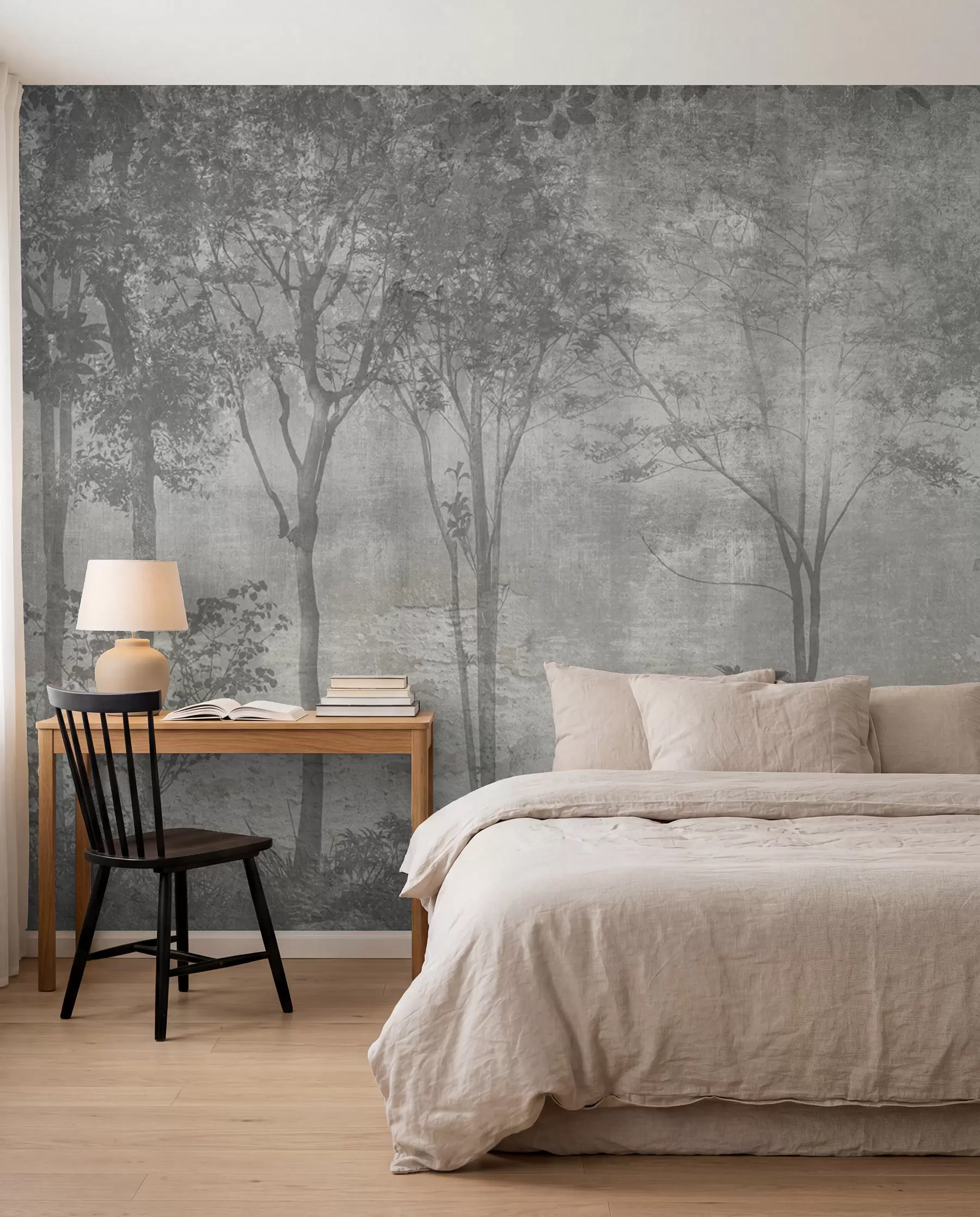 wall murals Слика шуме на каменом зиду u97401