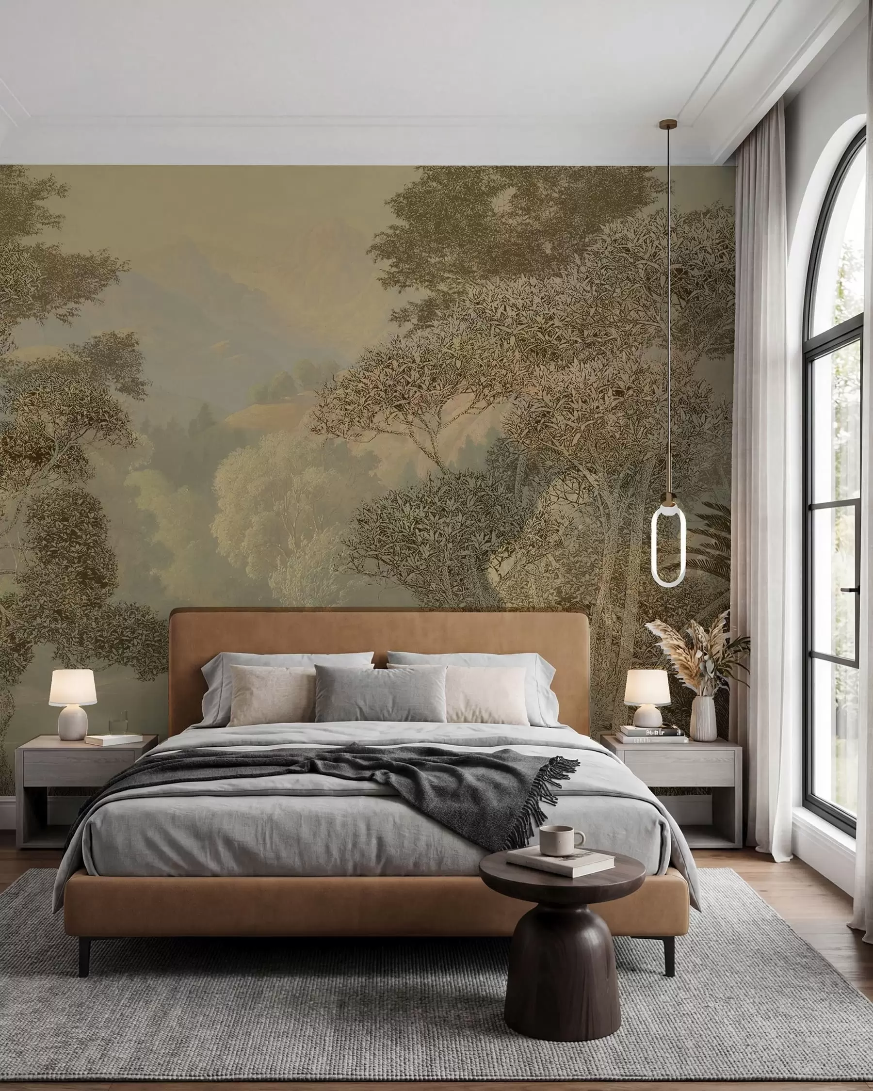 wall murals Tropski pejzaž tapiserije u97403