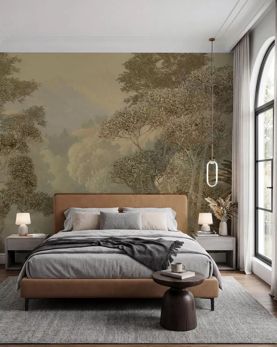 wall murals Tropski pejzaž tapiserije u97403