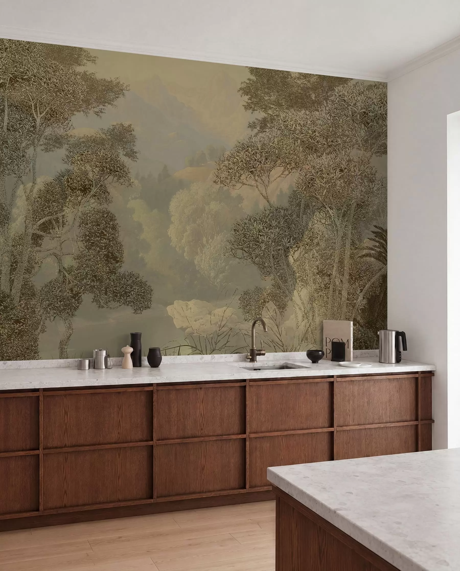wall murals Tropski pejzaž tapiserije u97403
