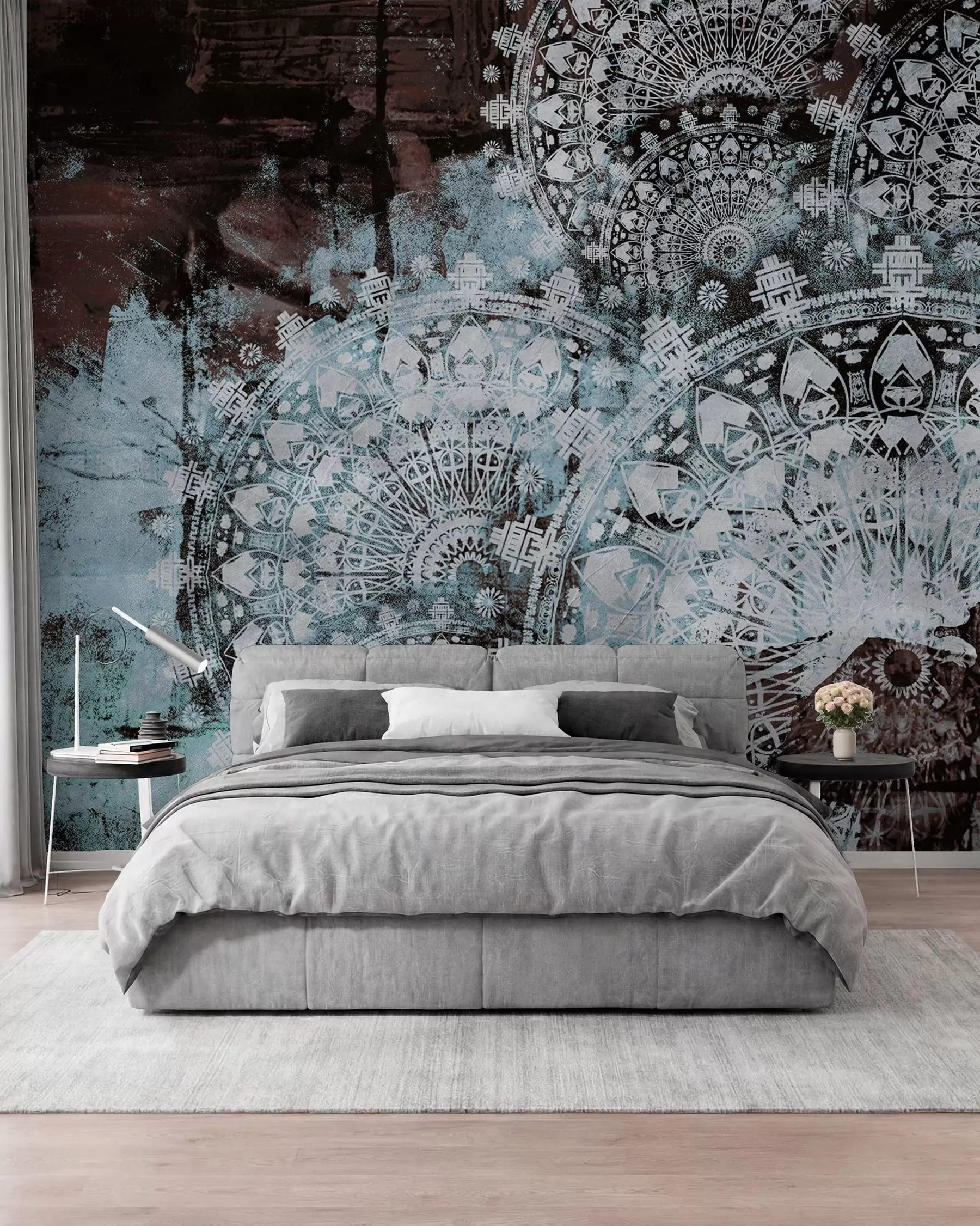 wall murals Винтаге мандала у плавим бојама u93958v1