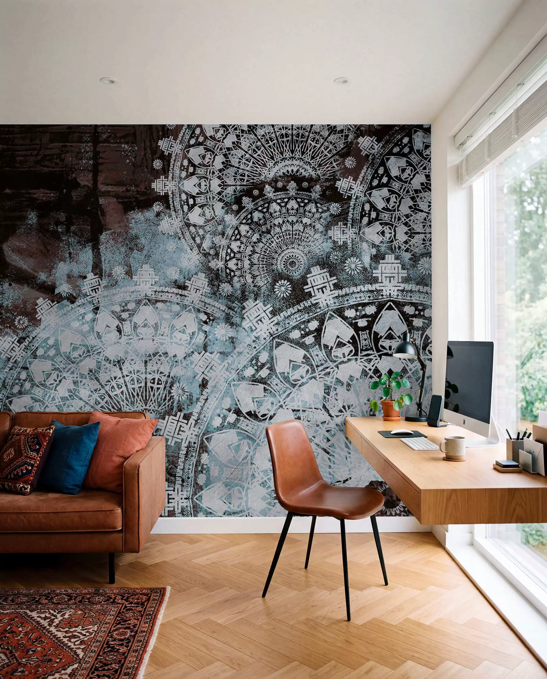 wall murals Винтаге мандала у плавим бојама u93958v1