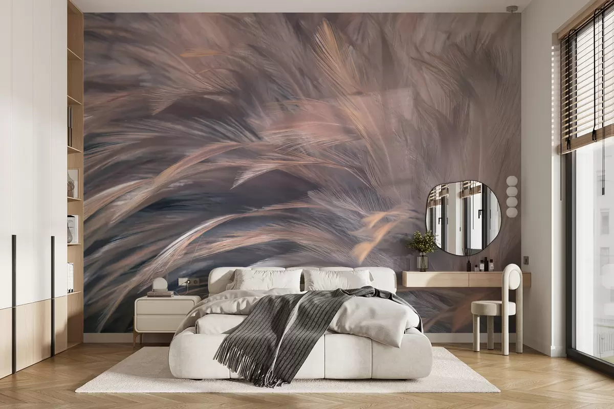 wall murals Перје u96992