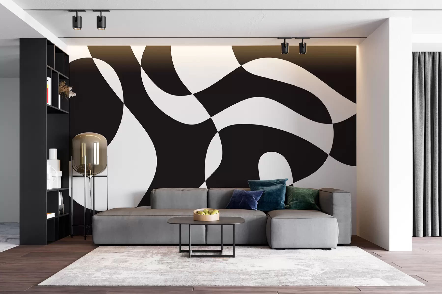 wall murals Модерне апстрактне геометријске позадине u98575