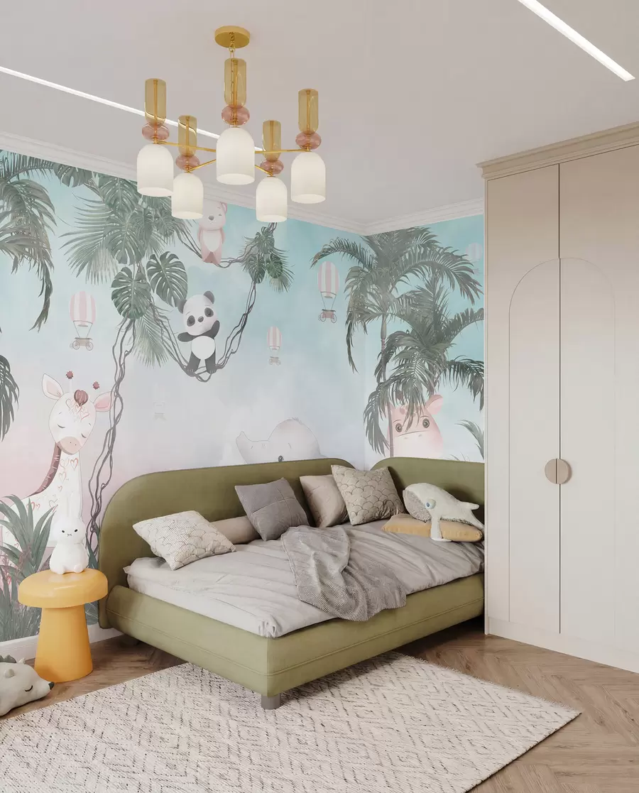 wall murals Слатке животиње за дечију собу u98167
