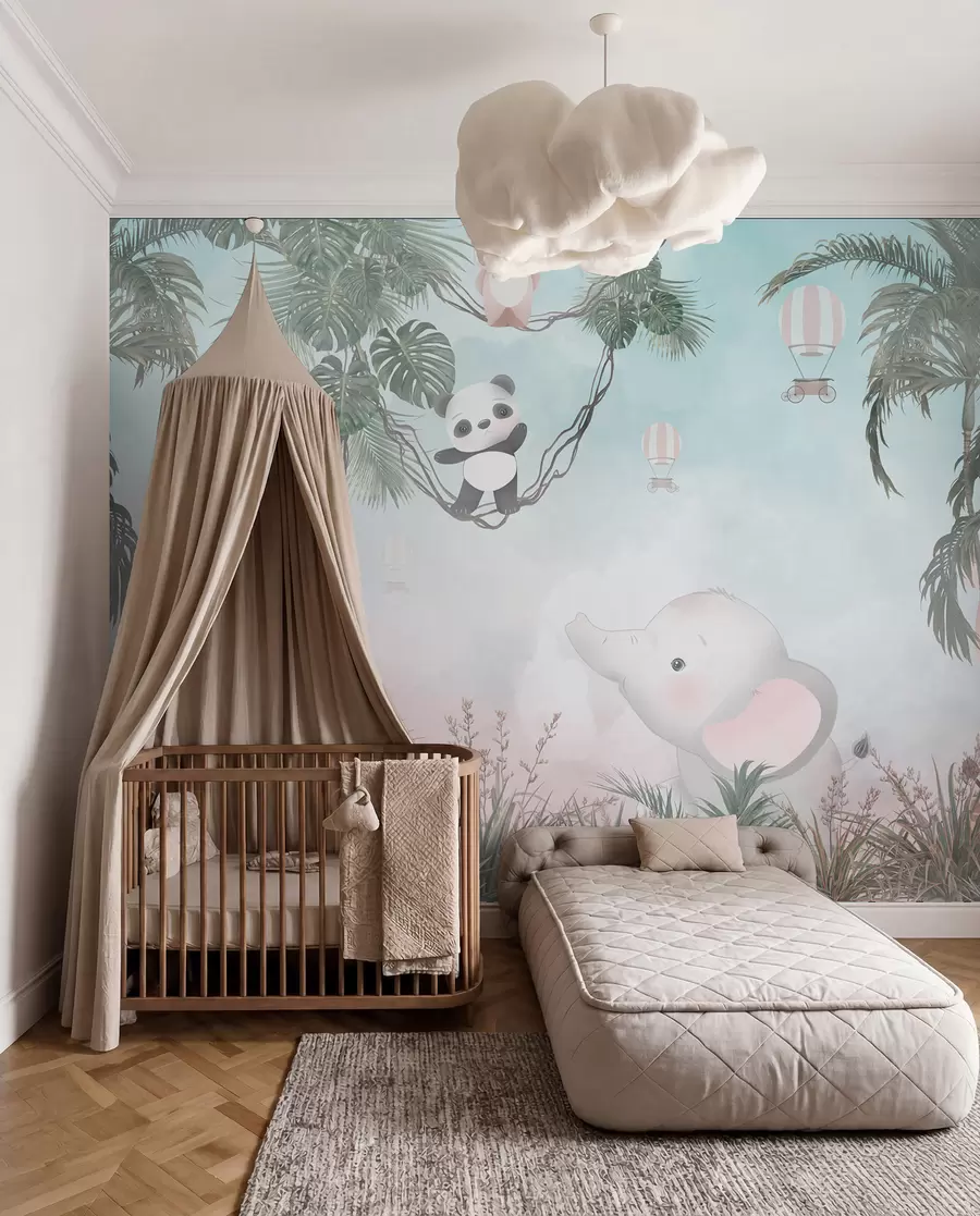 wall murals Слатке животиње за дечију собу u98167