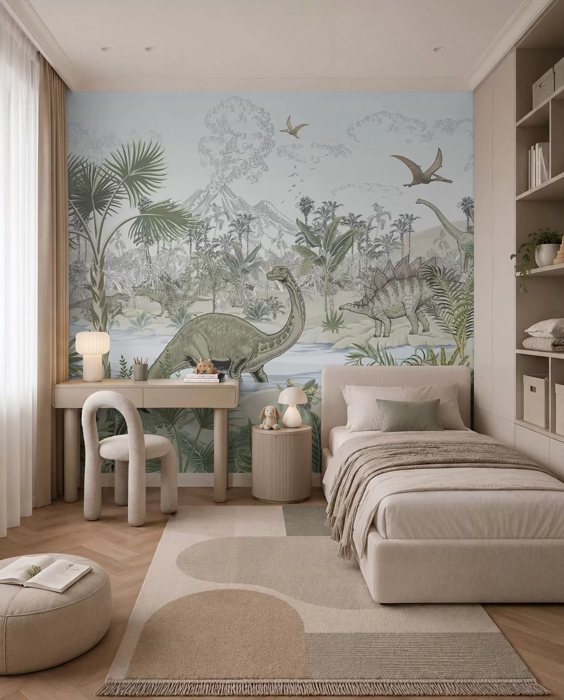 wall murals Dolina dinosaurusa u98674