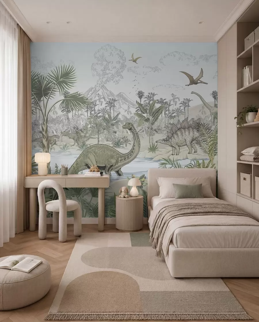 wall murals Dolina dinosaurusa u98674