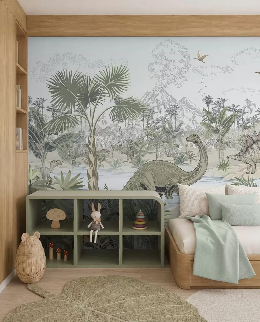 wall murals Dolina dinosaurusa u98674