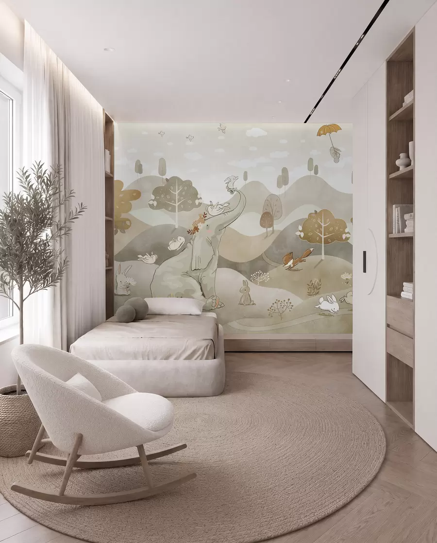 wall murals Šumska knjiga bajki u98695