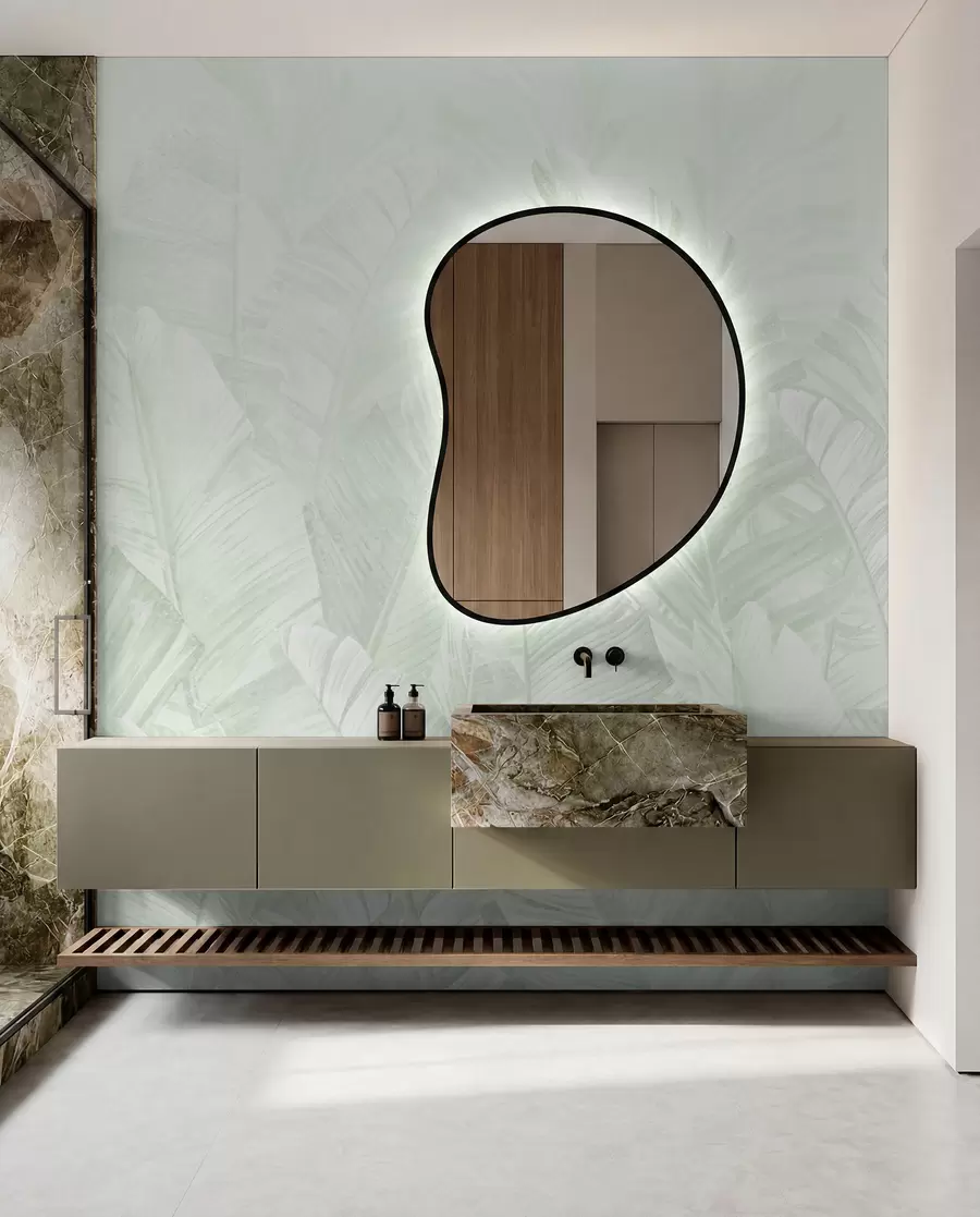 wall murals У тренду тропско зелено лишће u98951v4