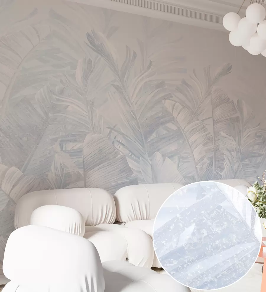 wall murals Тренд листови су тропско плави u98951v5