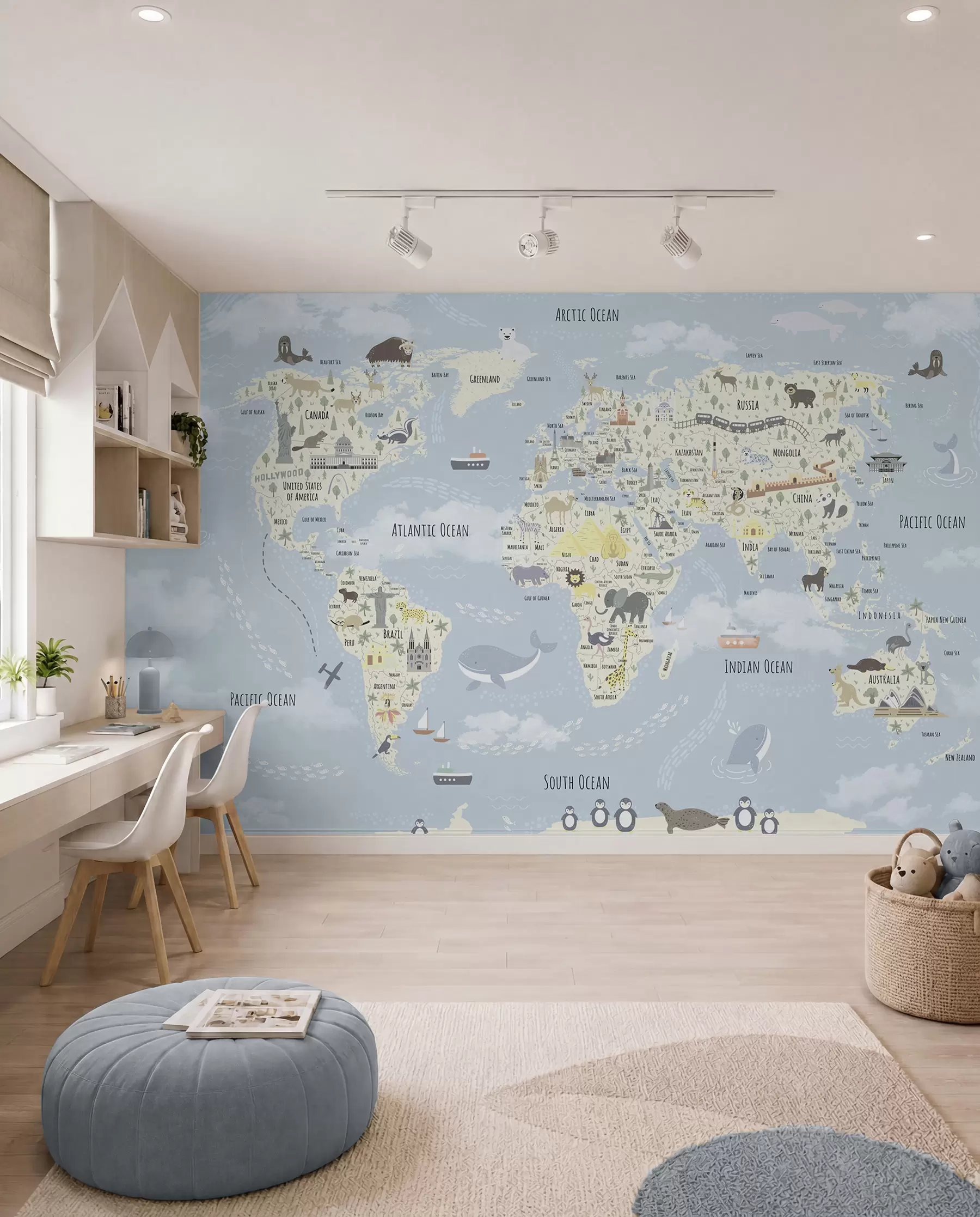 wall murals Atlas malih čuda u96587