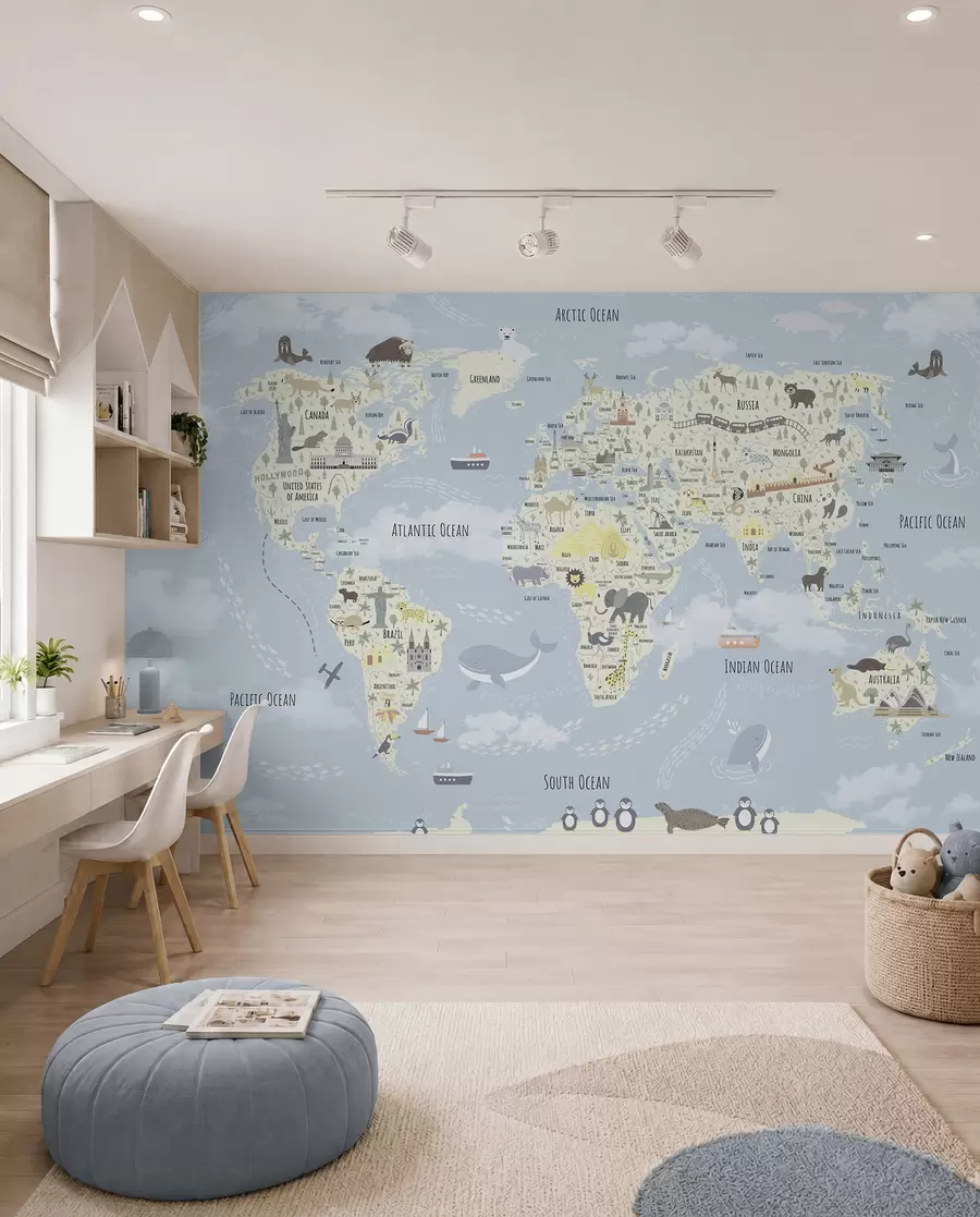 wall murals Atlas malih čuda u96587