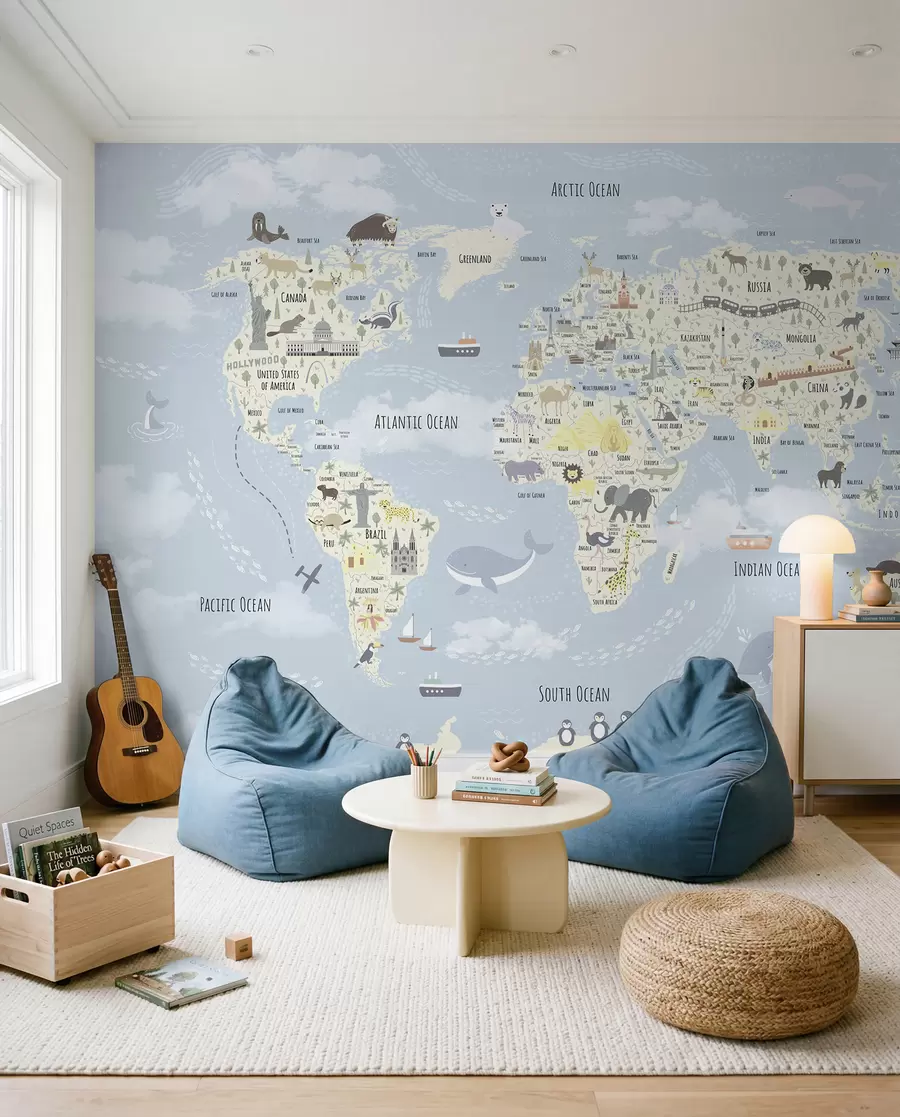 wall murals Atlas malih čuda u96587