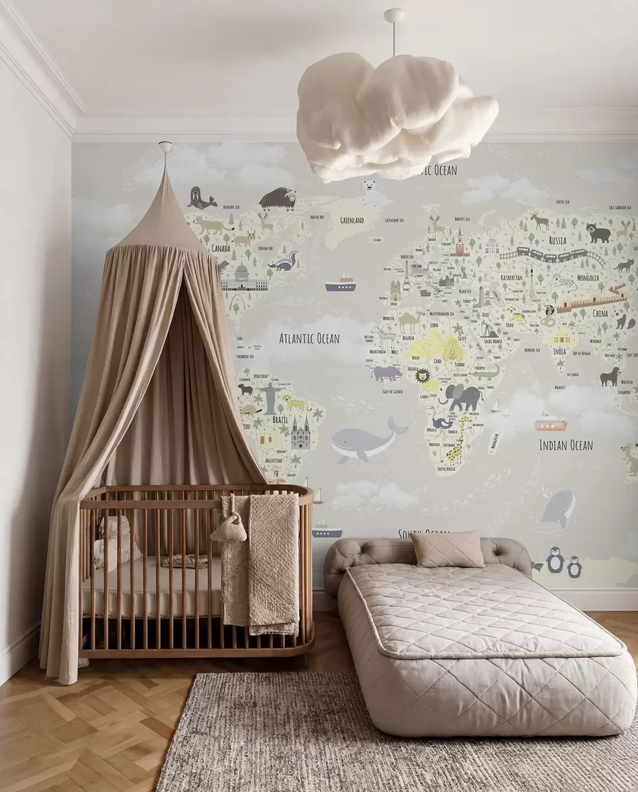 wall murals Atlas malih čuda u pijesku u96587v1