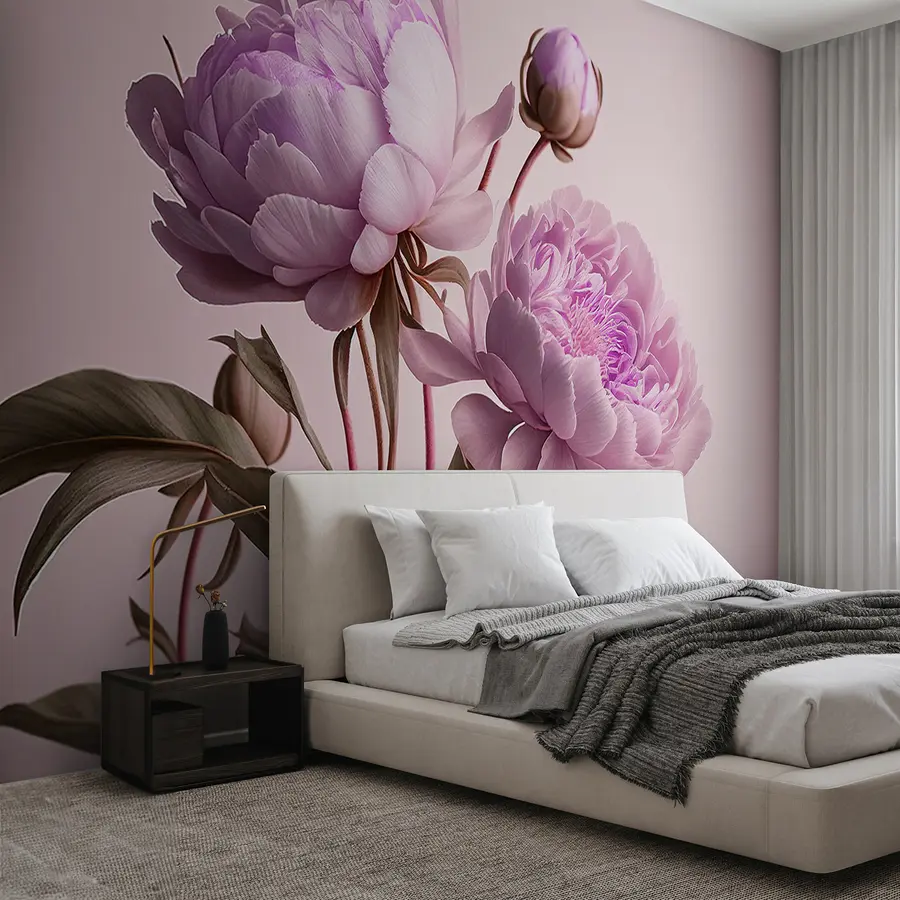 wall murals акварел цвеће u70658v2