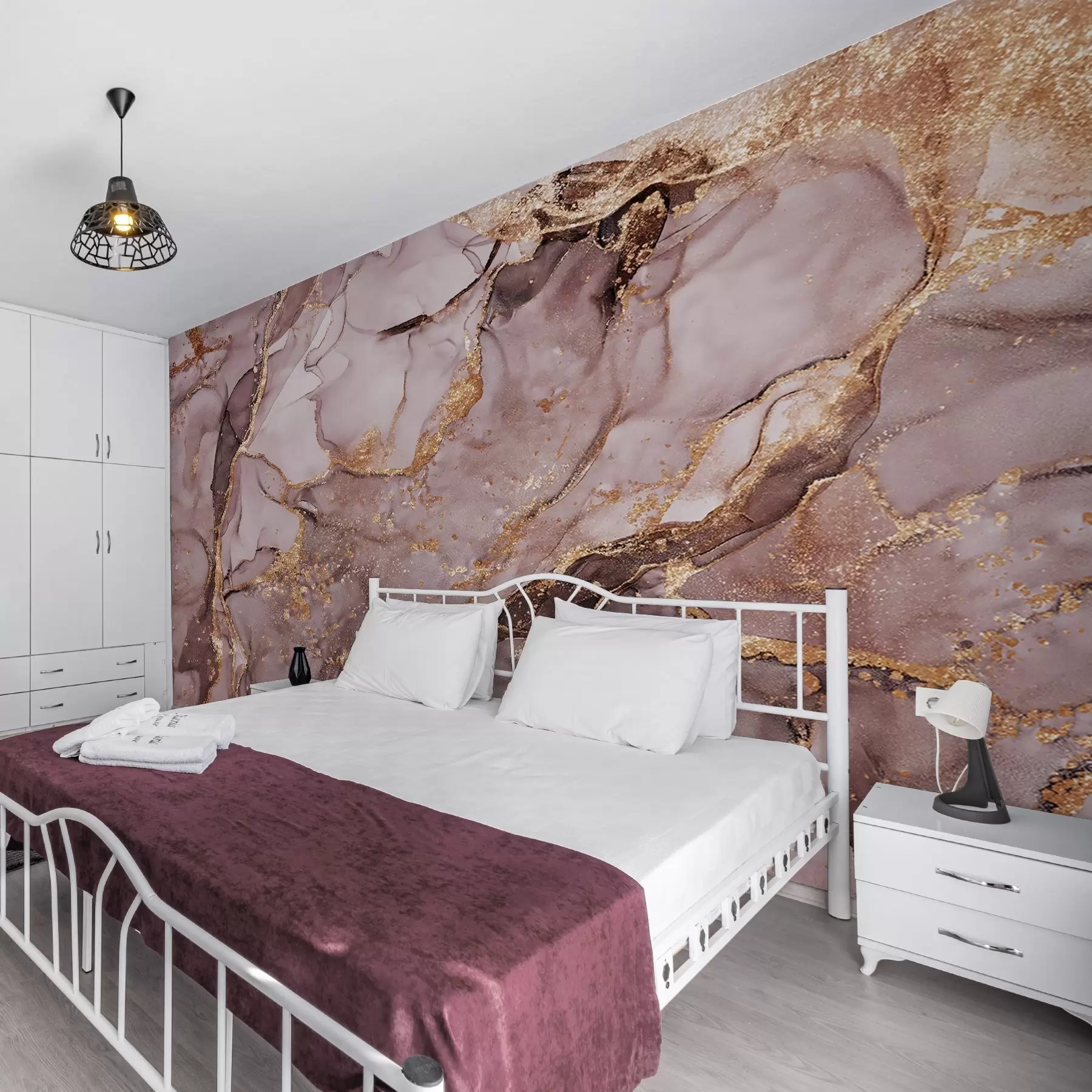 wall murals Пинк мермер u93578v1