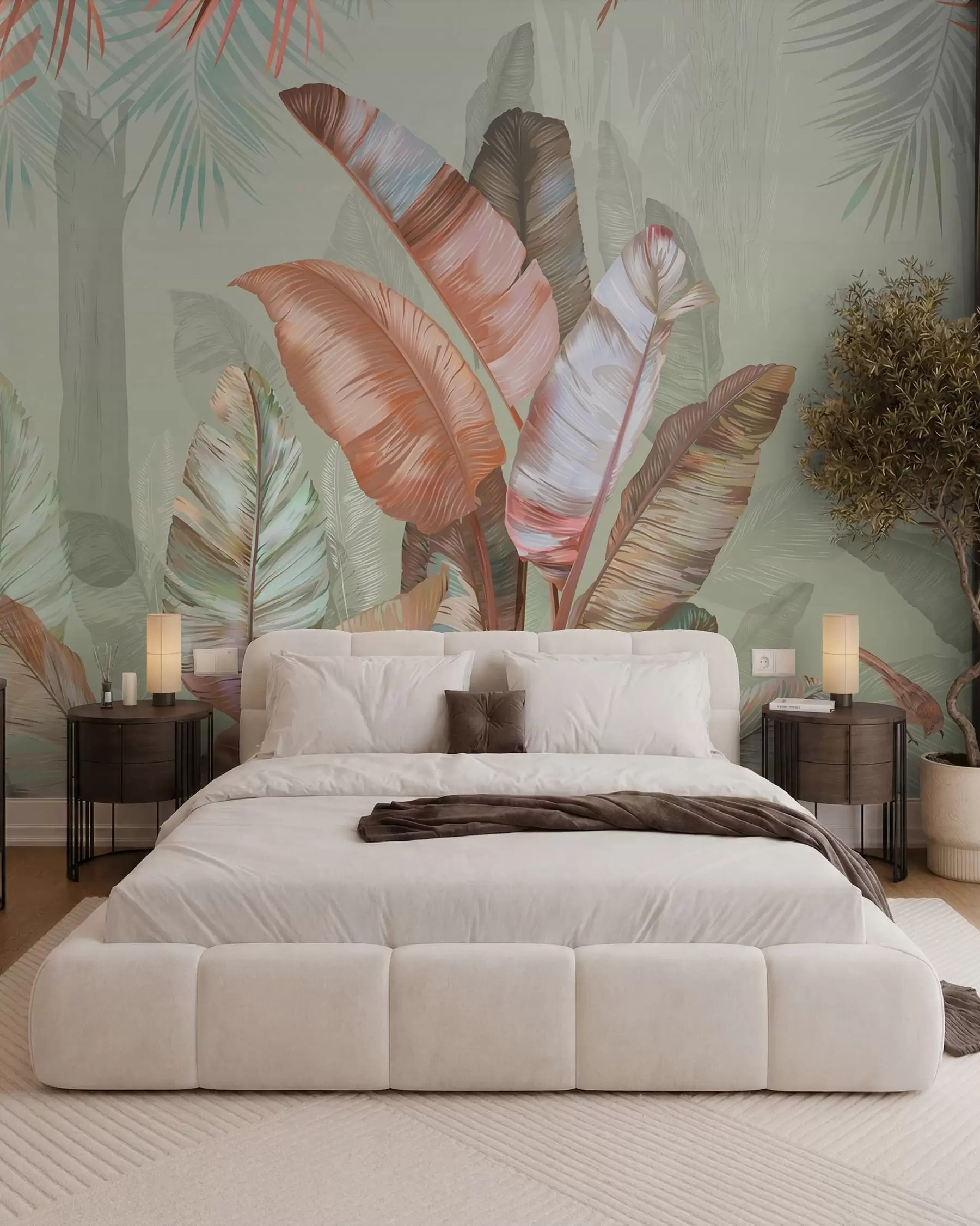 wall murals Zlatni tropi u koralnoj I u50468v1d1