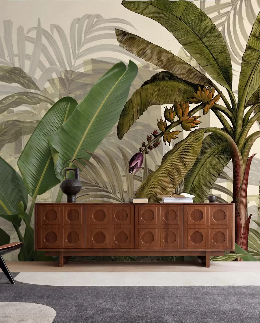 wall murals Тропска џунгла и лишће u74748d1