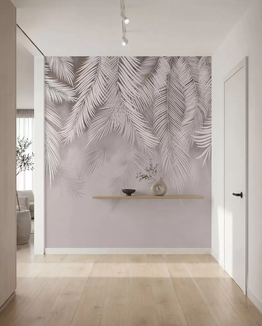 wall murals Нежни висећи листови u48556v5d1