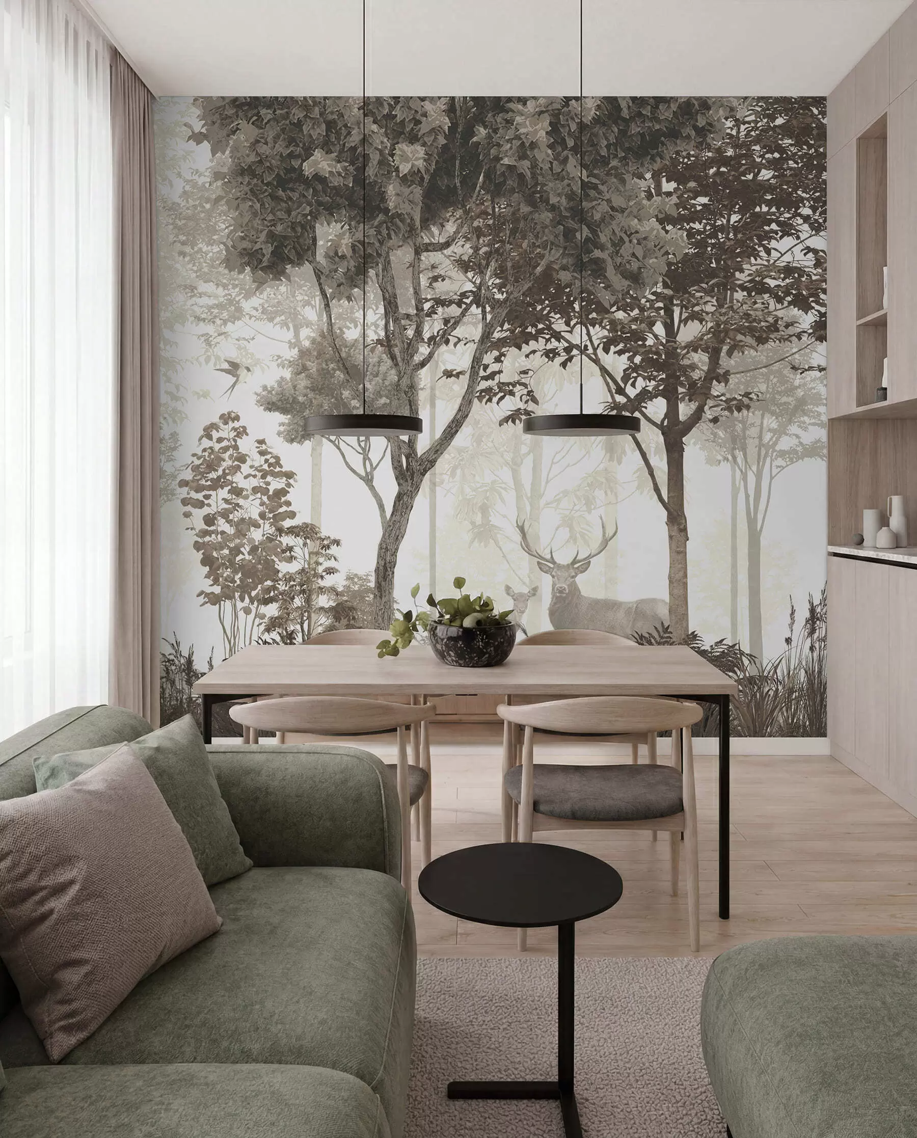 wall murals Магична шума u72134d1